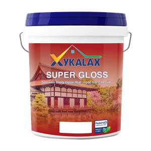 X2 - XYKALAX SUPER GLOSS. - SƠN SIÊU BÓNG NGỌC TRAI NGOẠI THẤT CAO CẤP 18L