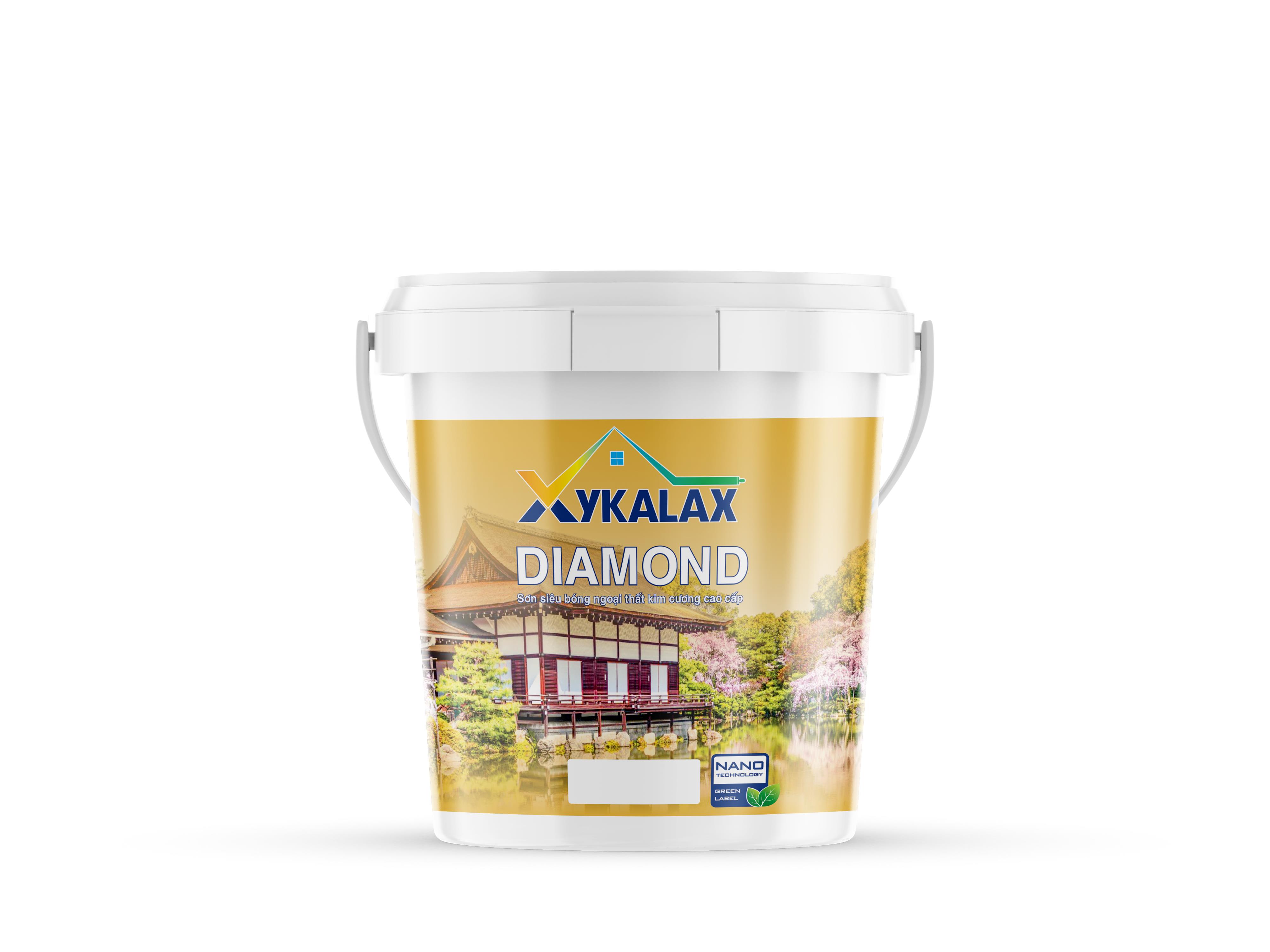 X1 - XYKALAX DIAMOND - SƠN SIÊU BÓNG KIM CƯƠNG NGOẠI THẤT CAO CẤP 18L