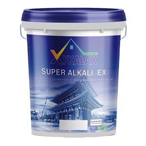 X12 - XYKALAX SUPER ALKALI.EX - Sơn lót nano siêu kháng kiềm, kháng muối ngoại thất cao cấp 18L